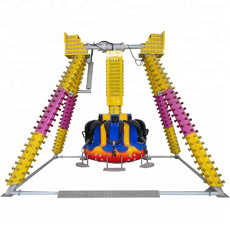 Earn Money Funfair Rides Thrilling Rotating 23 Seats Swing Pendulum Big Frisbee Ride For Sale