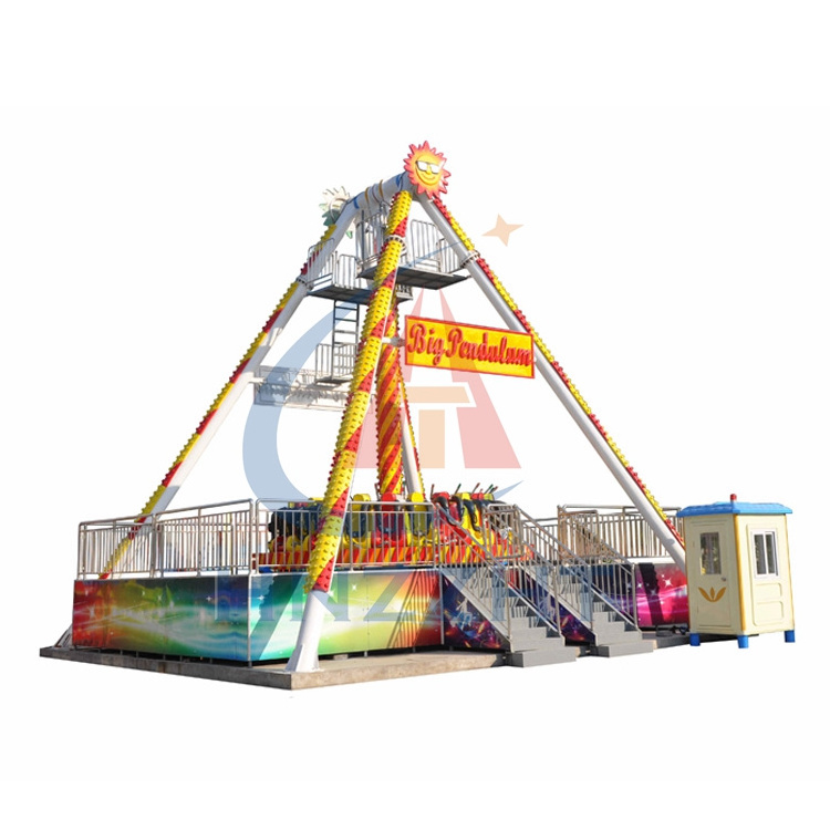 Earn Money Funfair Rides Thrilling Rotating 23 Seats Swing Pendulum Big Frisbee Ride For Sale