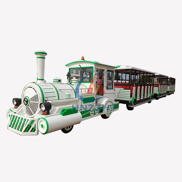 promotion Earn Money Import from China Amusement park games tourist road train trackless train for sale