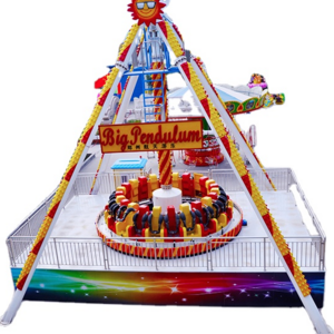 Swing Rides Outdoor Amusement Equipment Large Meteor Hammer Frisbee Big Pendulum