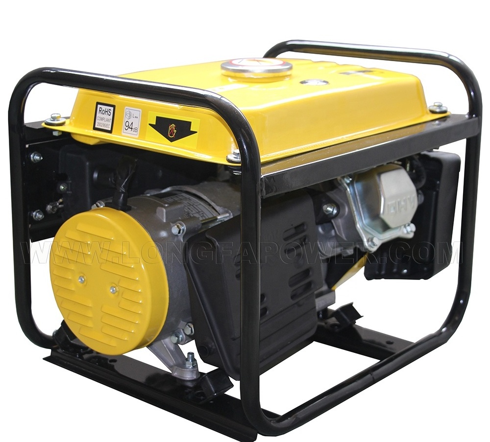 Hot sale Portable Manual Start 1kw 1 kva 1.2kva 3 kv 3kva 7kw 7kv Home Use Petrol Generator by Gasoline Engine with CE Soncap