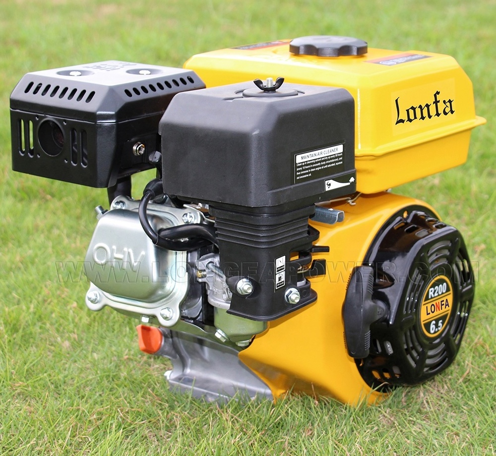 6.5HP 6.5 HP 170f Gasoline Motor Gx200 High Quality 4 Stroke Air Cooled Gasoline KIPOR KDE Engine Gx160 5.5HP 5.5 HP 168f Engine