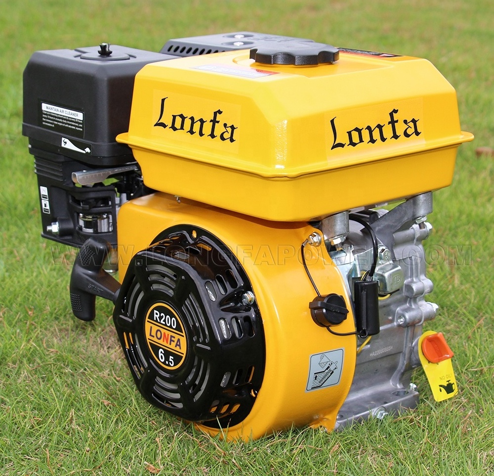 6.5HP 6.5 HP 170f Gasoline Motor Gx200 High Quality 4 Stroke Air Cooled Gasoline KIPOR KDE Engine Gx160 5.5HP 5.5 HP 168f Engine