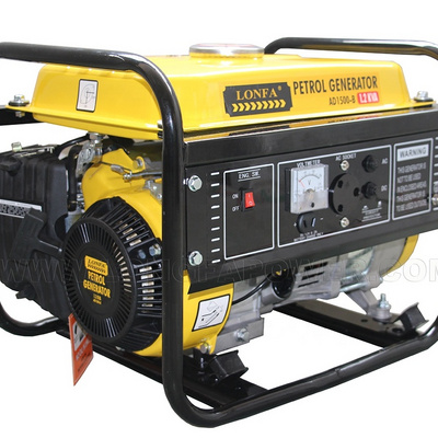 Hot sale Portable Manual Start 1kw 1 kva 1.2kva 3 kv 3kva 7kw 7kv Home Use Petrol Generator by Gasoline Engine with CE Soncap