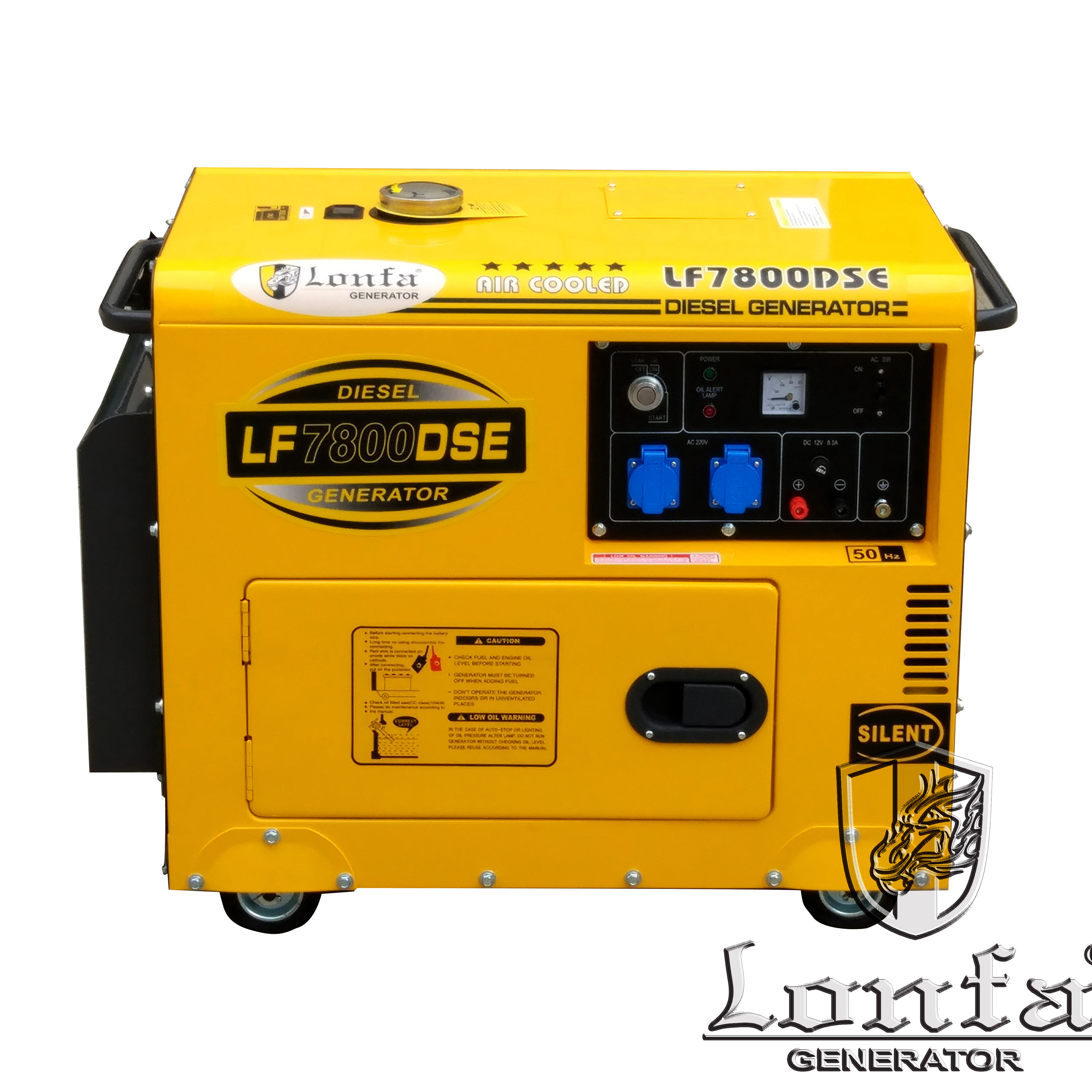 China LONFA Brand High Quality 5kw 5kva silent diesel generator price