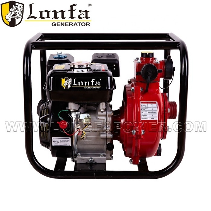 2 inch 7HP 170f fire fighting high pressure gasoline water pump