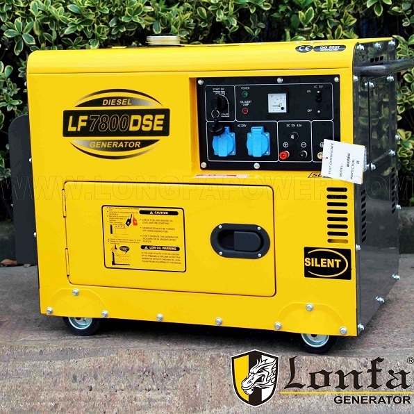 China LONFA Brand High Quality 5kw 5kva silent diesel generator price