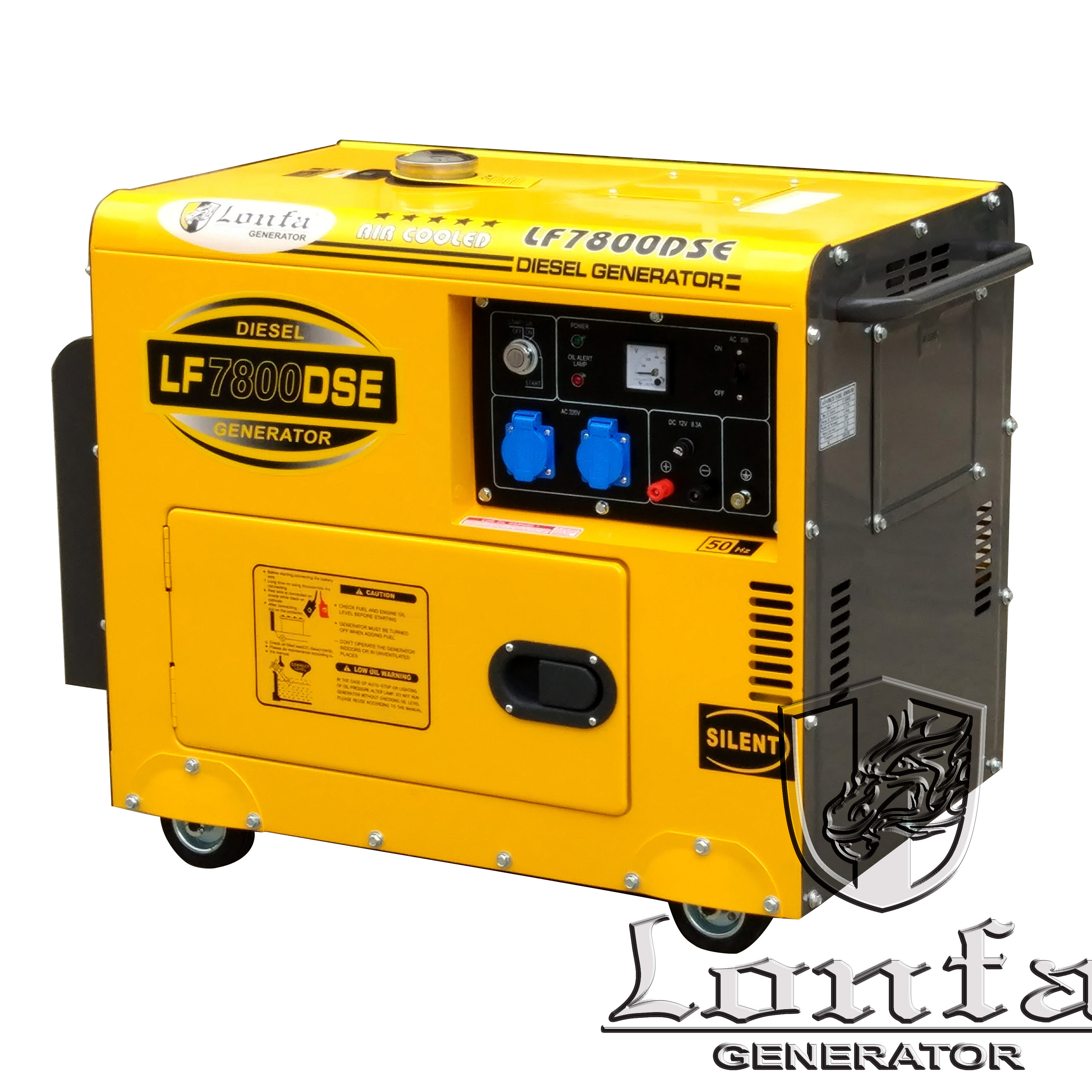 China LONFA Brand High Quality 5kw 5kva silent diesel generator price