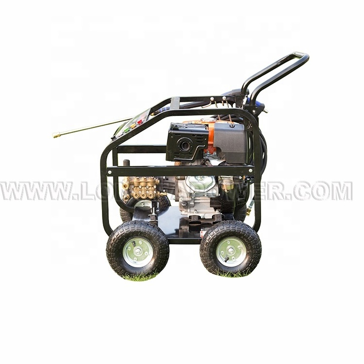 ELEMAX 170Bar 250Bar 3600Psi Diesel High Power Pressure Washer 3400RPM 10HP Diesel Engine Driven High Pressure Cleaner