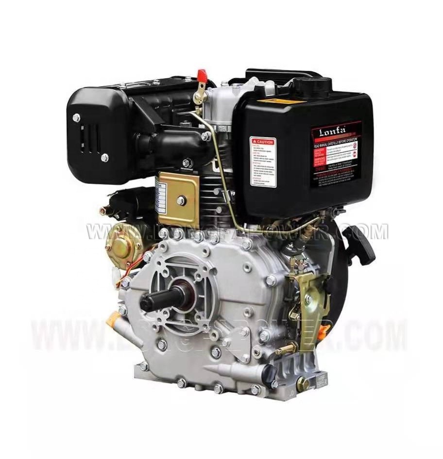 Chinese air cooled single cylinder kipor kde 178f 186f diesel engine 188f 13 hp 10hp 13 HP air cooled diesel engine