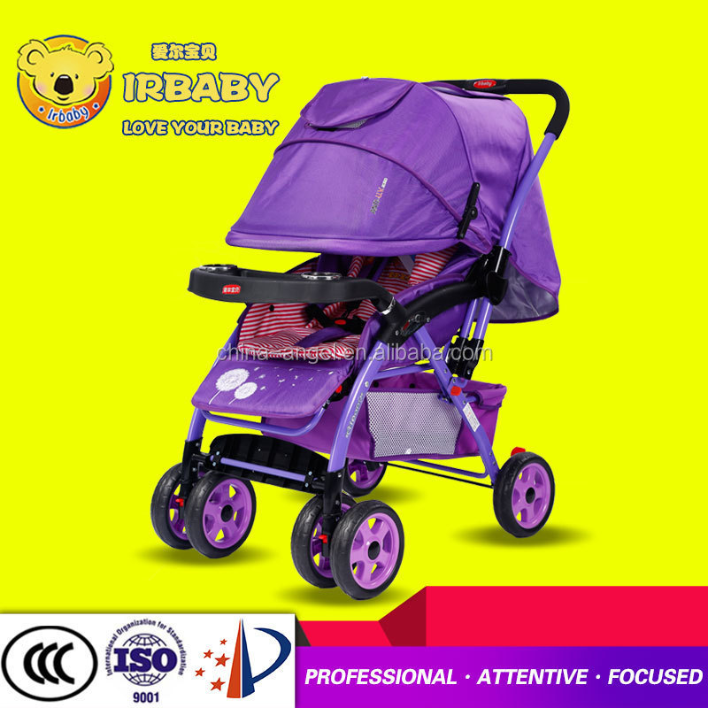 Adult baby stroller with children kids pushchair 2 in 1 baby pram