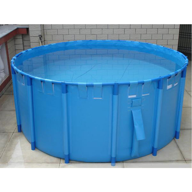 portable fish pond Foldable tarpaulin fish tank