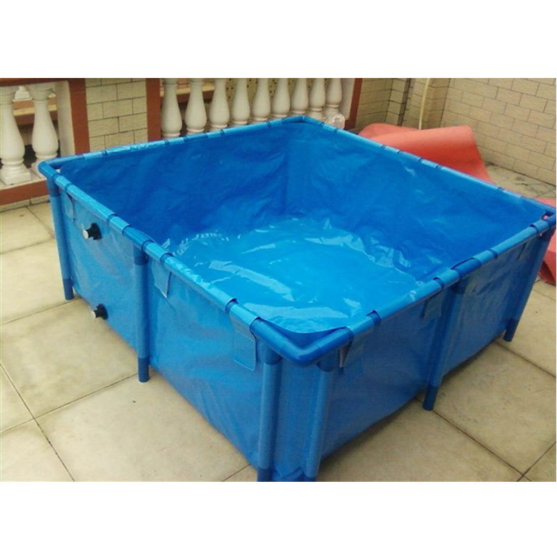 portable fish pond Foldable tarpaulin fish tank