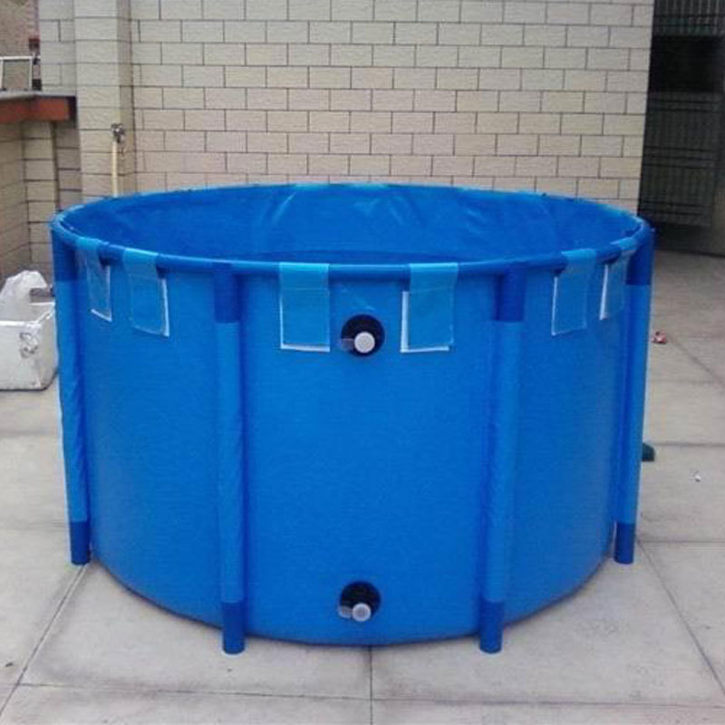 portable fish pond Foldable tarpaulin fish tank