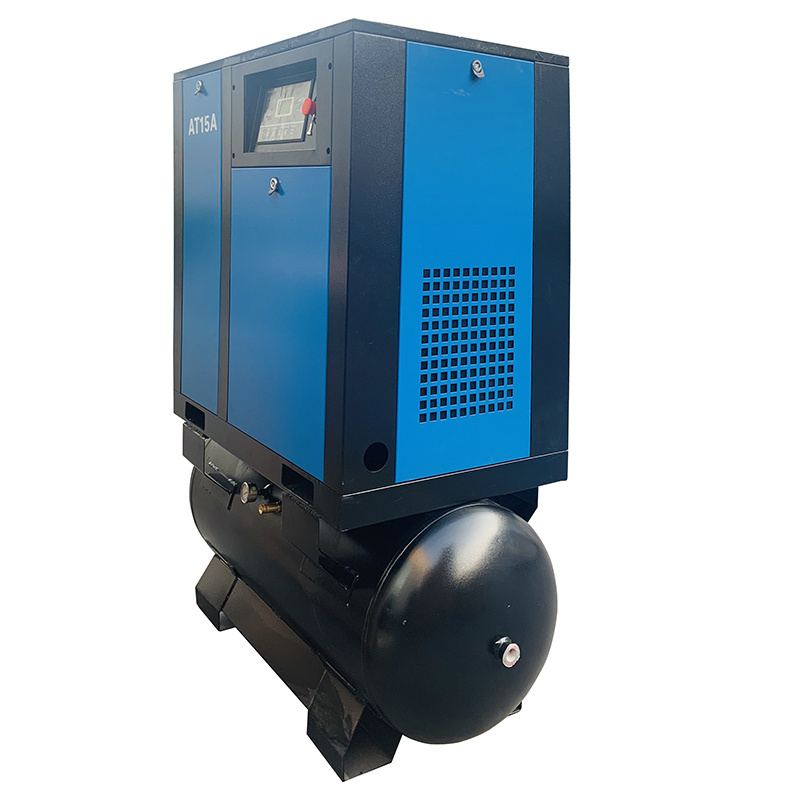 Multi choice 15hp 8bar integrated air compressor 25 bar high pressure air compressor with air dryer