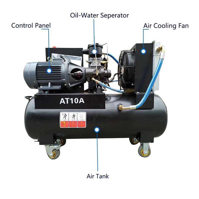 Best Seller Compressor Machine 500l portable industrial compressors Air Compressor with Tank 300/500liter