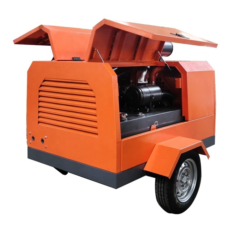 Drilling Rig Diesel Air Compressor Manufacturers Portable 15m3/min towable compressor diesel