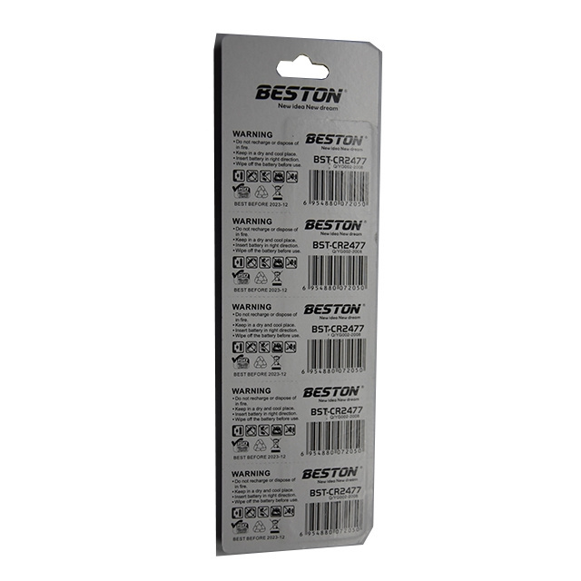 Beston CR2477 3V button cell  Battery