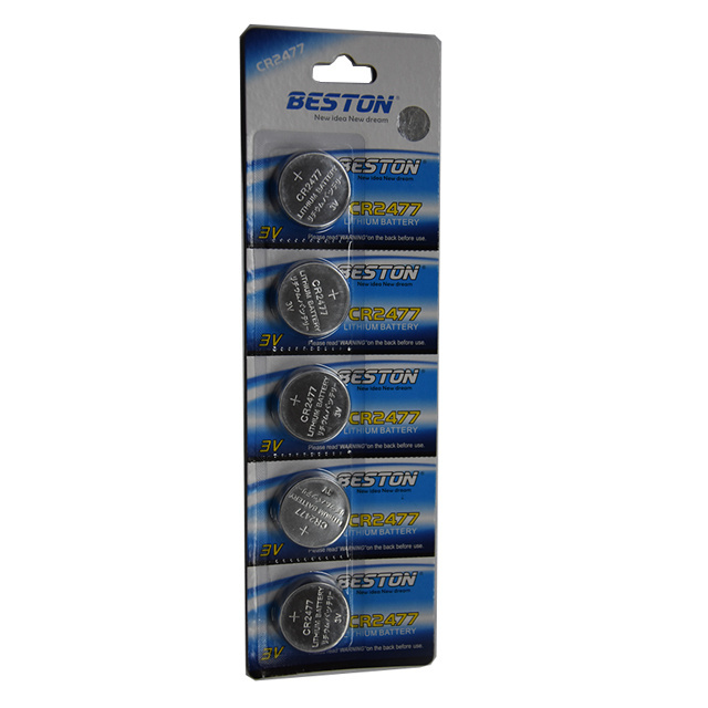 Beston CR2477 3V button cell  Battery