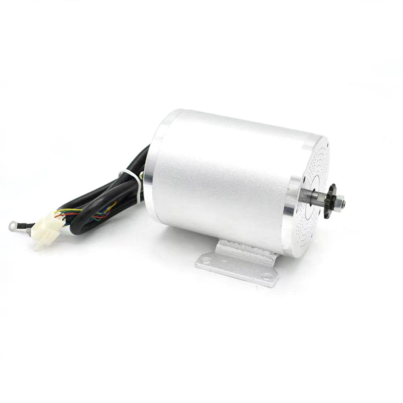 DC Brushless Electric Car Motor Kit 48V 72V 1800W 3000W Micro Motor Moteur Brushless Round Electric Products Permanent Magnet