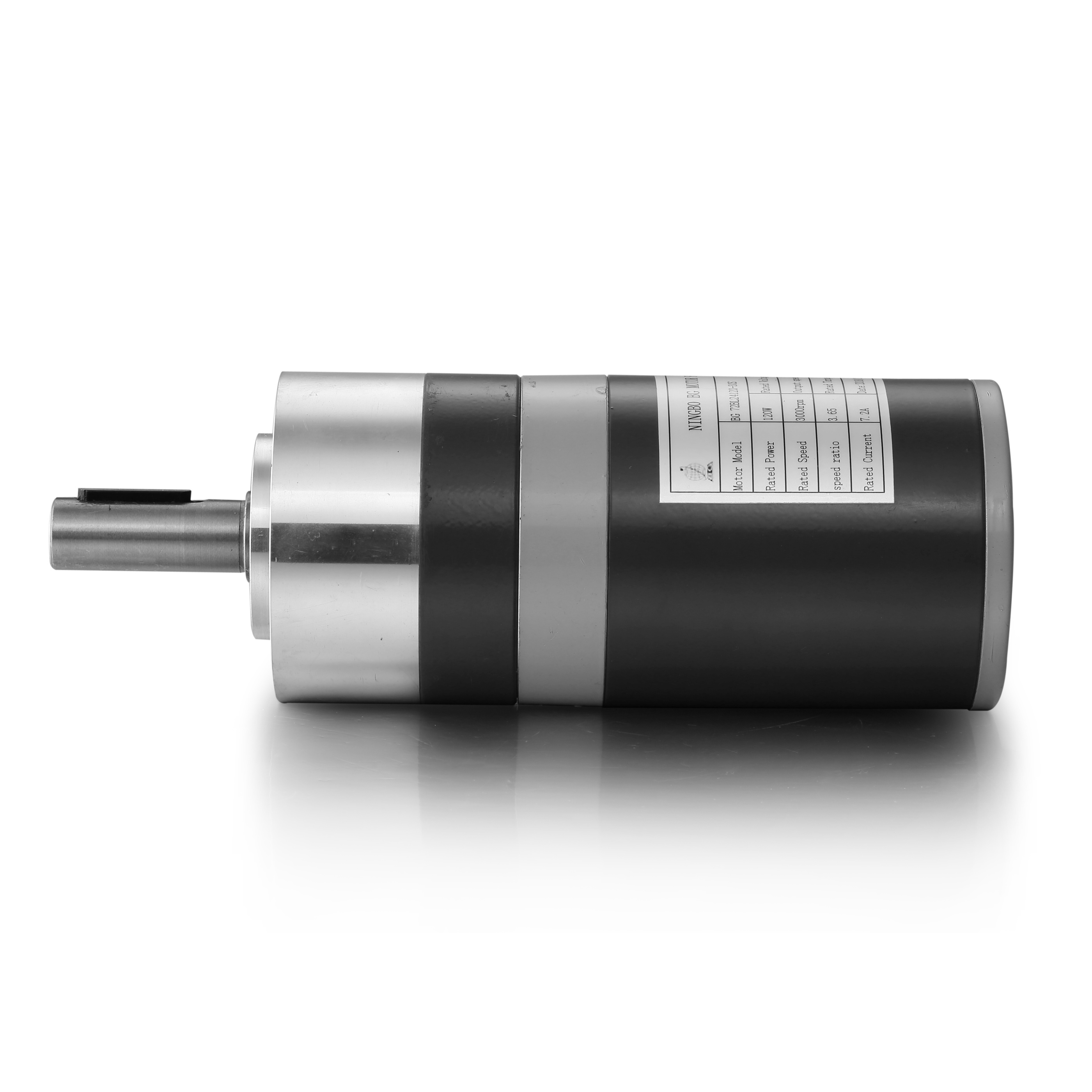 72mm OEM BLDC Mini Explosion-proof High Torque hollow shaft motor 120W bldc 24v Robot Lawn Mower Brushless gearbox dc gear motor