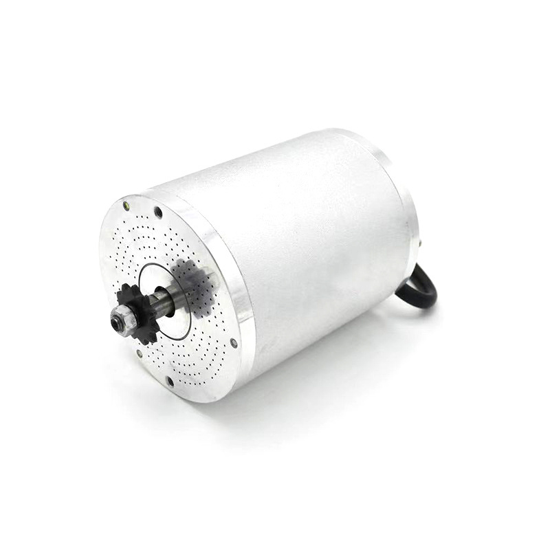 DC Brushless Electric Car Motor Kit 48V 72V 1800W 3000W Micro Motor Moteur Brushless Round Electric Products Permanent Magnet