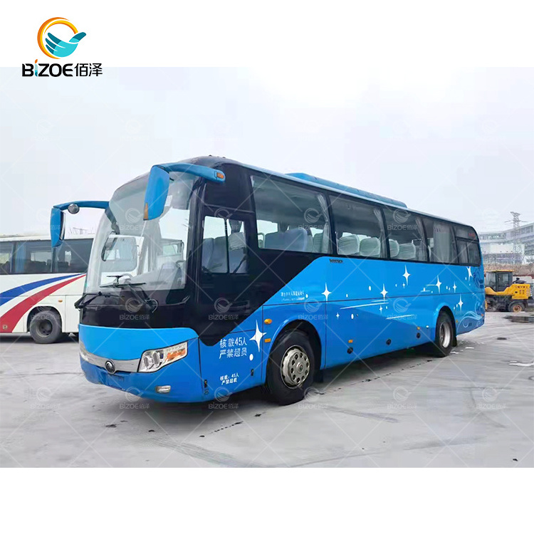 Cheapest Right Drive Used Tour Front Engine Passenger 32 Seater Commercial Bus 14M Coach 6100 For Sale