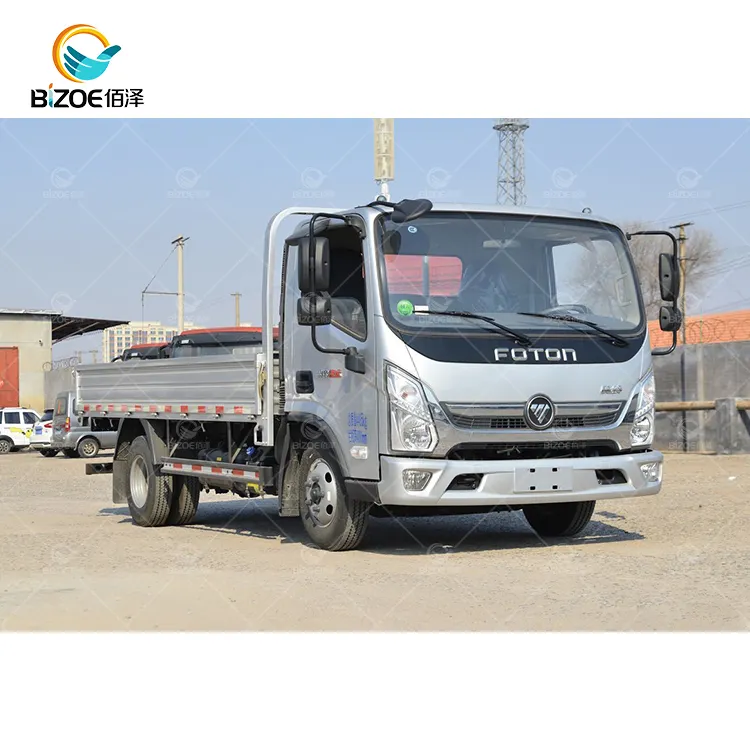 Foton brand 5 tons cargo truck  4*2 drive system on inventory