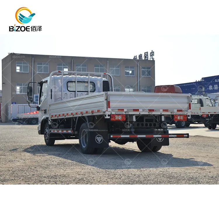 Foton brand 5 tons cargo truck  4*2 drive system on inventory