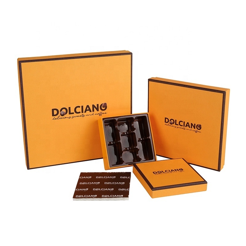 Customized logo dessert gift box candy dates sweets biscuits packaging box pastries box