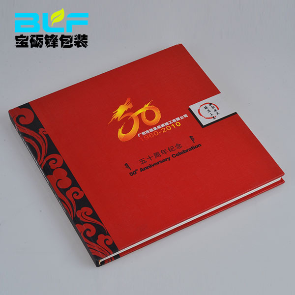 high quality good printing full color autograph book