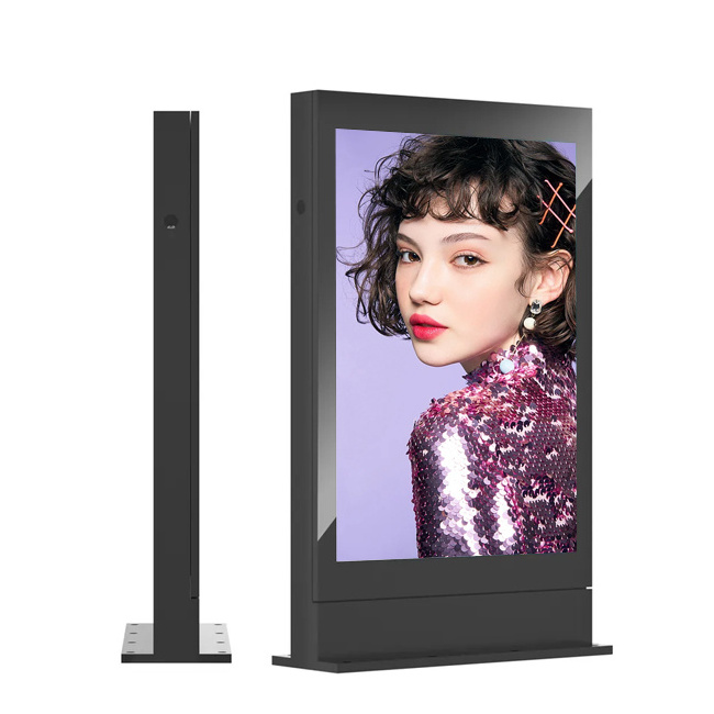 Factory Customized Floor Standing Outdoor LED P3.91 Advertising Display Screens Kiosk LED Display Digital Signage Screen=