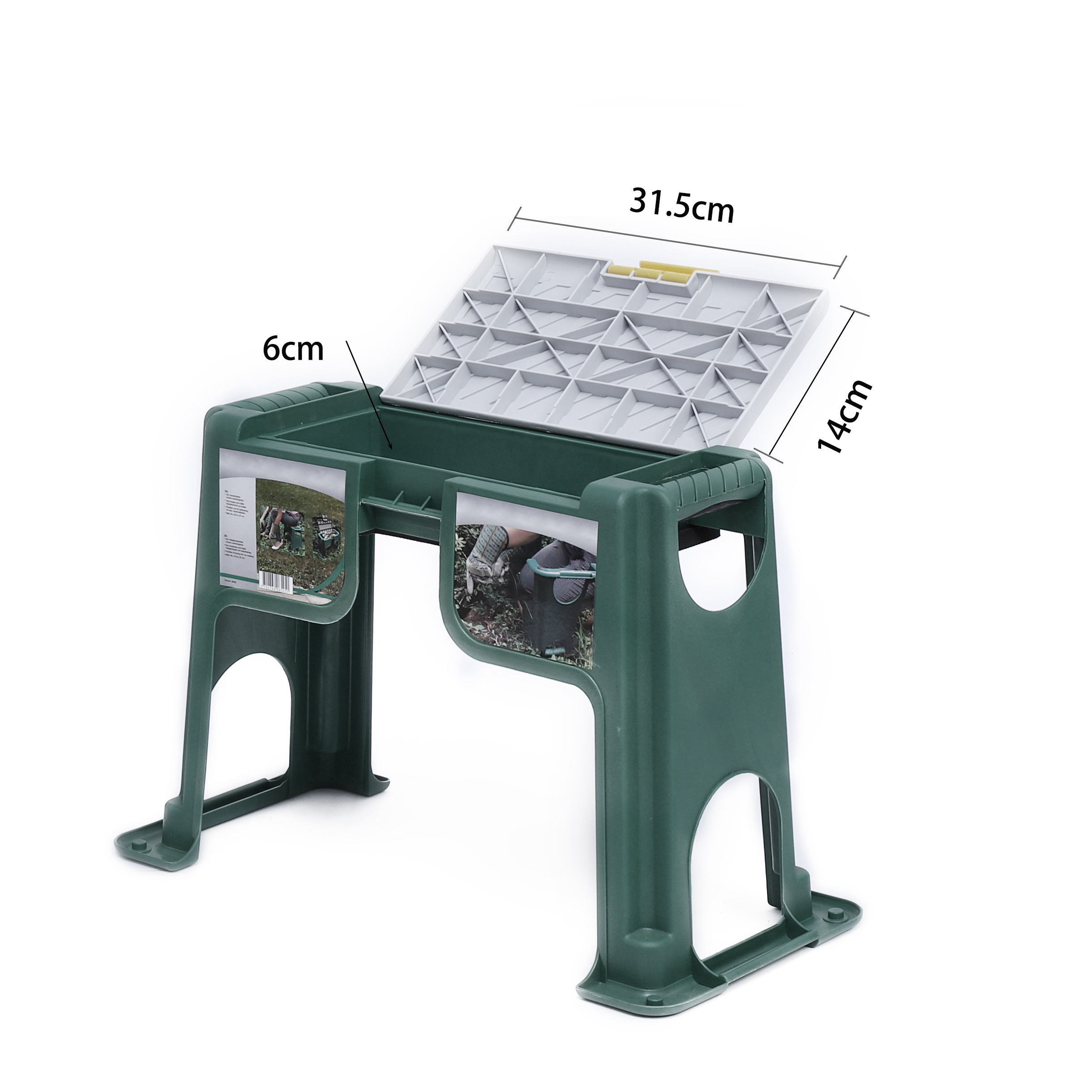 Garden Kneeling Stool/ Garden Kneeler/ Garden Kneeling Pad Seat Foldable Garden Seat Stool