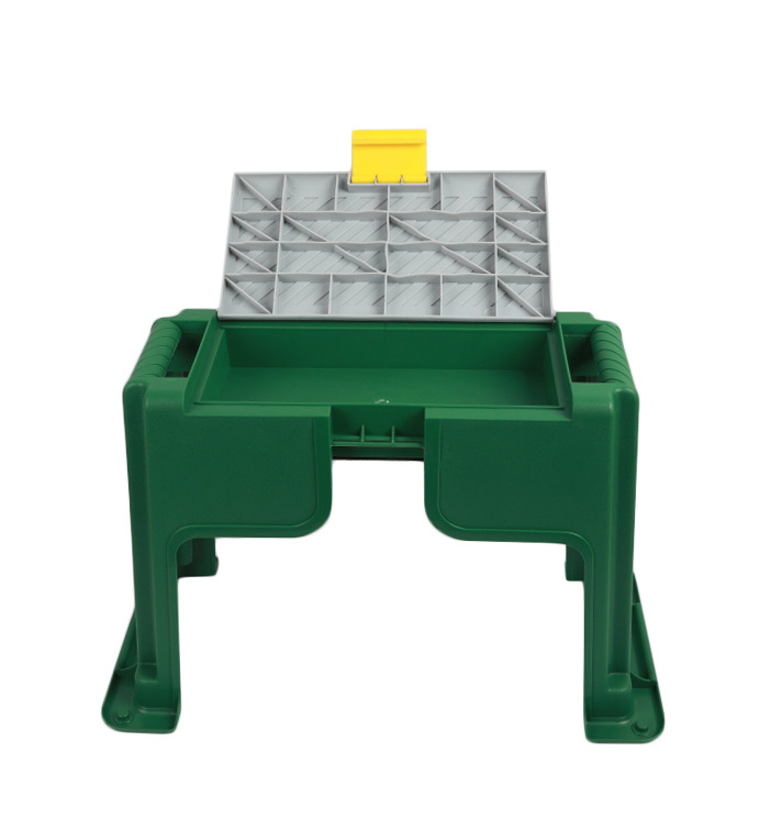 Wholesale garden folding outdoor plastic stool for garden