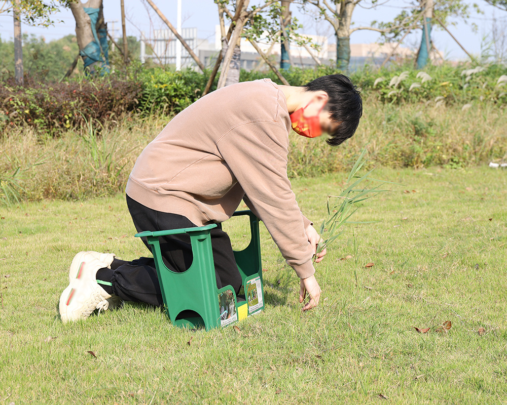 Portable Garden Kneeler Foam Chair Seat Gardening Knee Pad Padded Stool Toolbox