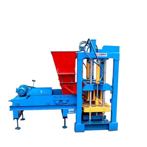 fly ash brick machine price in pakistan vibrated block making machine interlocking brick machine manual QT4-25BH