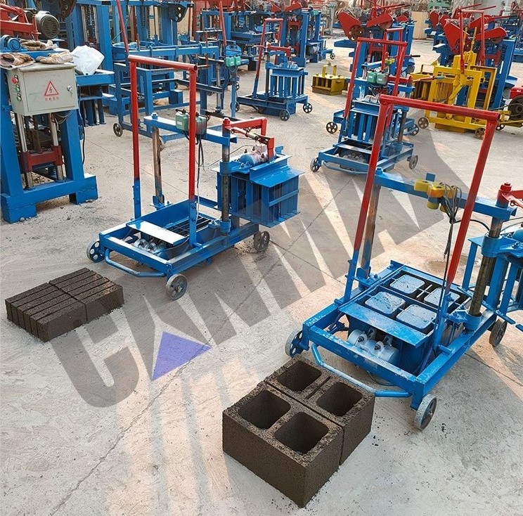 2Pieces Bricks Per Cycle Manual Brick Maker Block Making Machine