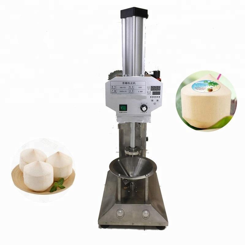 Hot Selling Shell Charcoal Powder Stainless Steel Coconut Peeling Machine