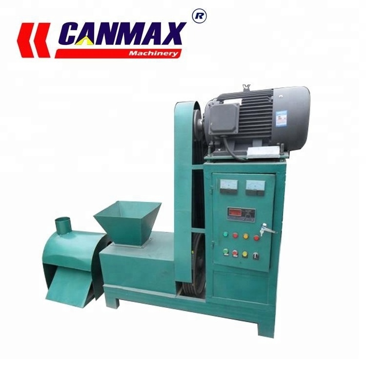 Top Fashion Wood Sawdust Biochar Canmax Machinery Briquette Machine Price