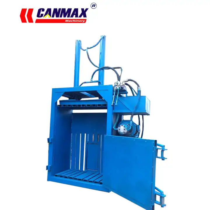 New Arrival Wire Cut And Loop Machine Small Cardboard For Sale Vertical Baler