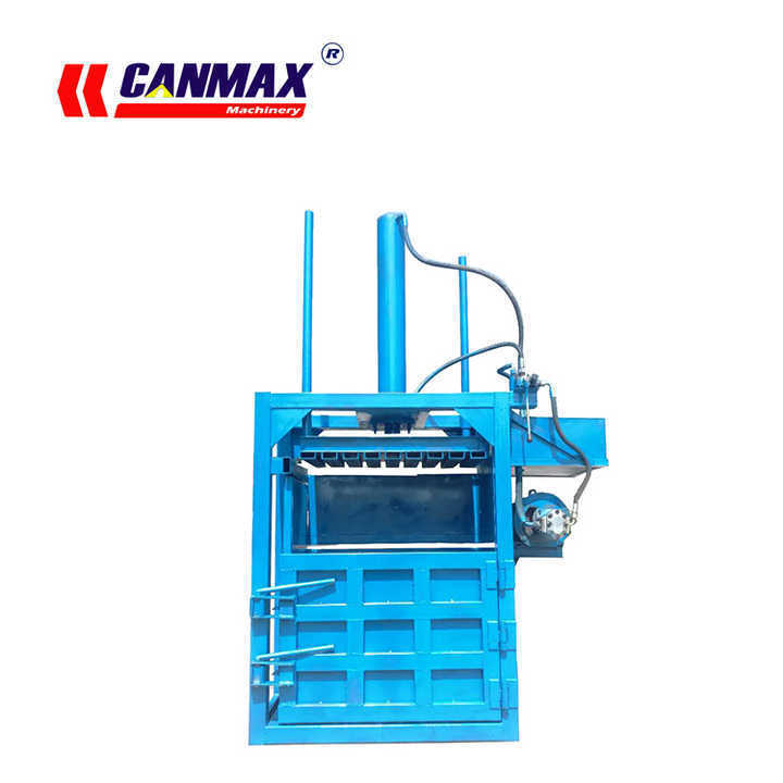 Wholesale Hydraulic Scrap Metal Pressure Hay Machine Manual Pine Straw For Sale Vertical Baler