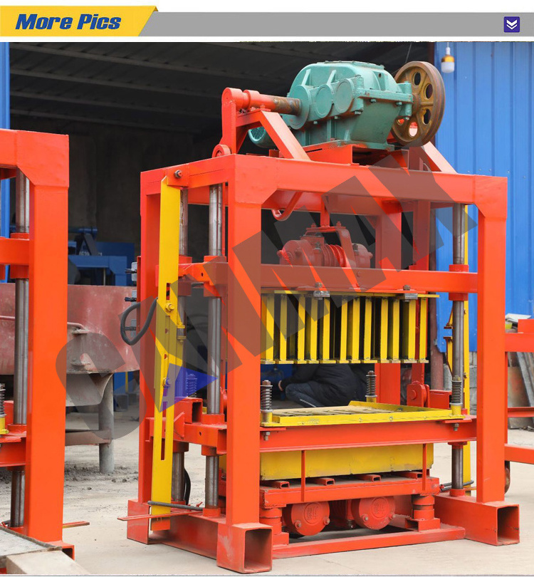 Clay T Shirt Interlocking Cement Sand Qt4-35 Interlock Block Making Machine