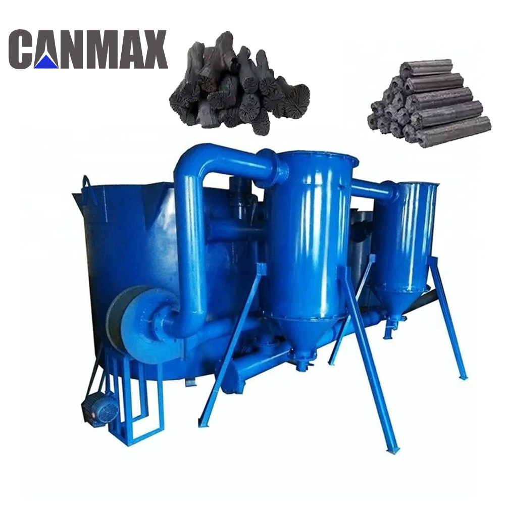 With Hoist Equipment All Natural Furnace Rice Husk Carbonization Oven Industrial Charcoal Making Kiln