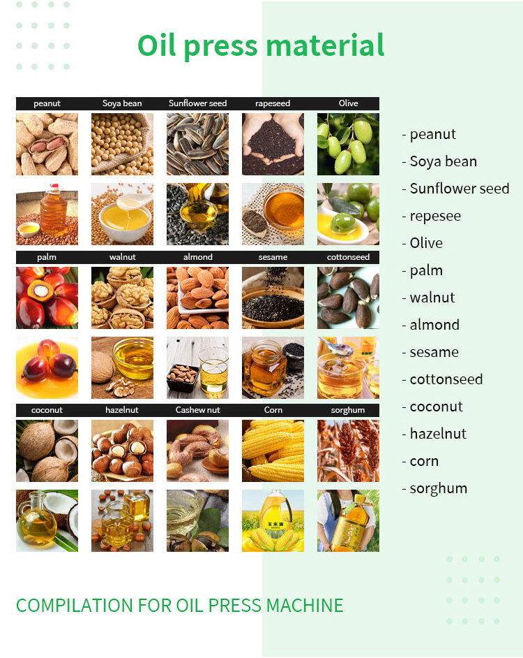 palm oil press machine/sunflower/peanut/olive oil press /combined automatic screw oil making press machine for small business