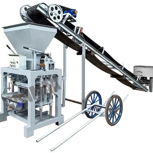 Concrete Cement Stock Clay In India Block Making Brick Machine