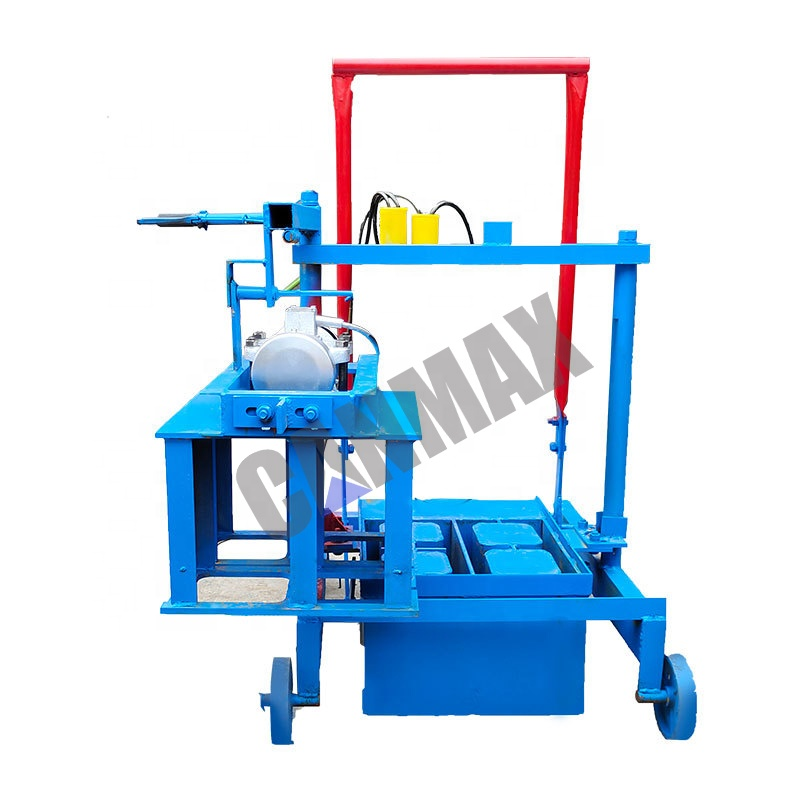 Free Shipping Automatic Hydraulic Press Holow Hebel Small Brick Making Machine