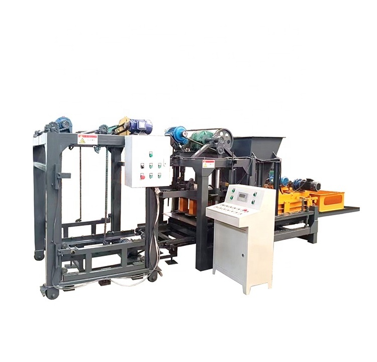 Factory Make Qt 26 Movable Diesel Block Making Automatic Press Machine Clay Brick