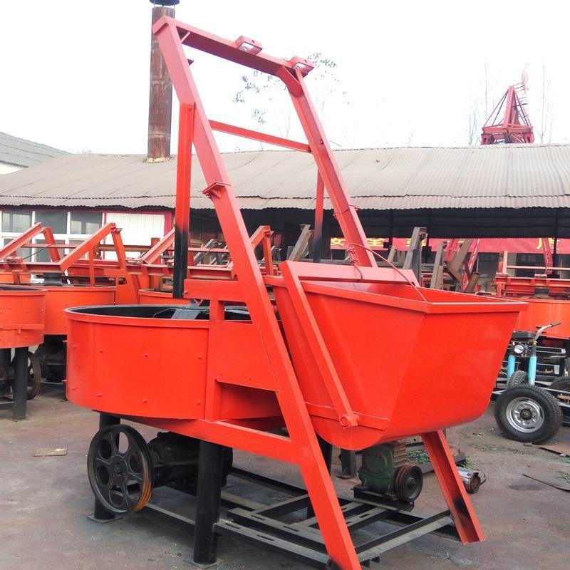 Wholesale Hydraulic Lifting Hopper With Lift Mixing Pan Concrete Mixer Machine