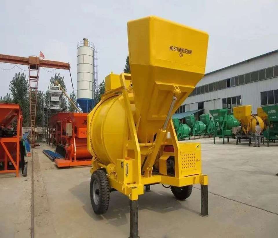 Best Price Machine Mobile Cement 350 Liter Automatic Feeding Concrete Mixer