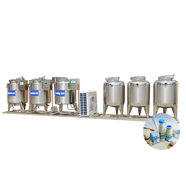 CANMAX Manufacturer Fully Automatic Yogurt Pasteurization Machine Yoghurt Making Machine Small Dairy Yogurt Production Line